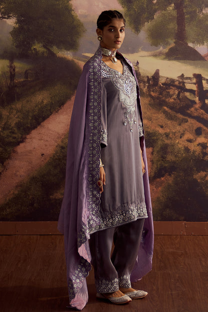 KAIYNAT KURTA SET WITH DUPATTA