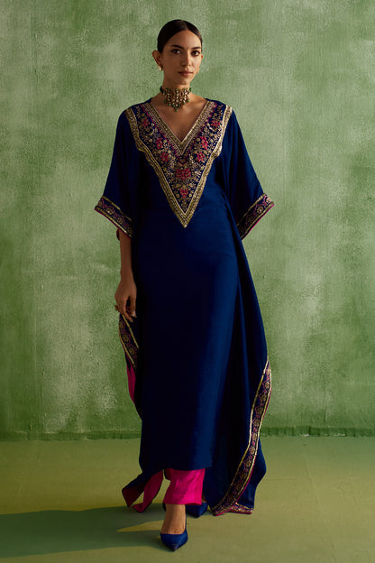 NEELAM EMBROIDERED KAFTAN SET