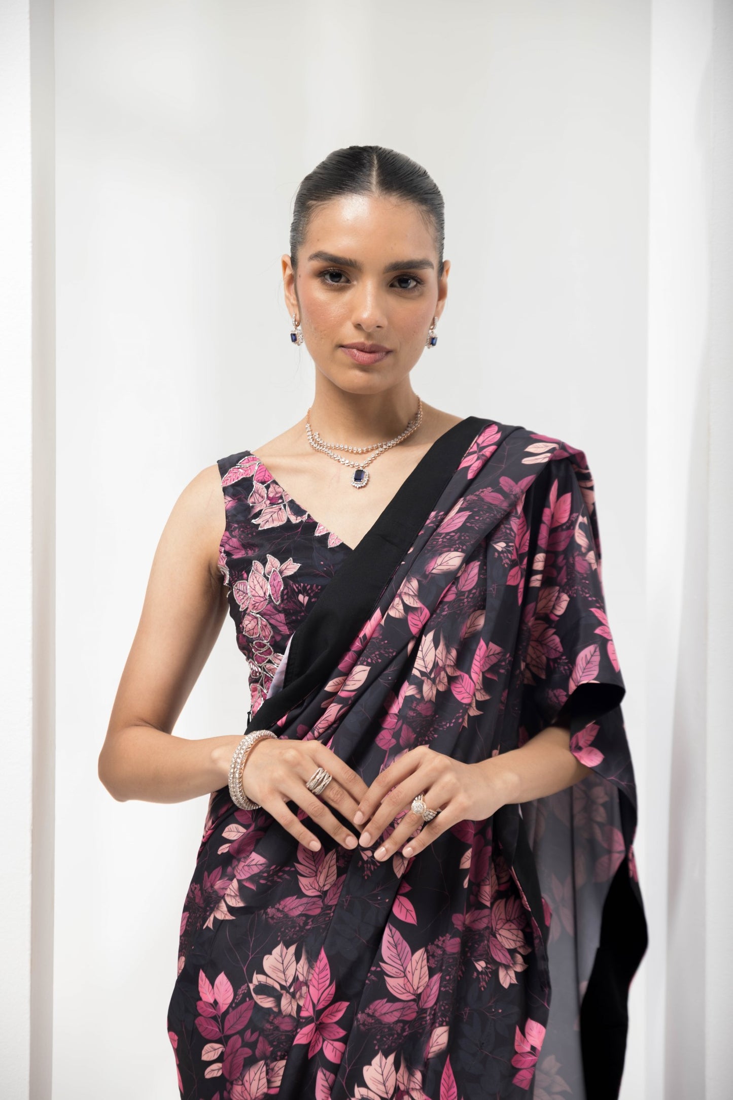 FLAUNA PRE-STICHED SAREE