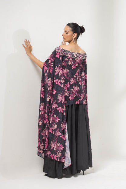 FLAUNA HANDWORK KAFTAN SET